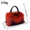 2025 Luxury New Design Women's Faux Fur Handbag Winter Soft Warm Bag Girls Fluffy Large Capacity Tote bag High Quality Fur Purse