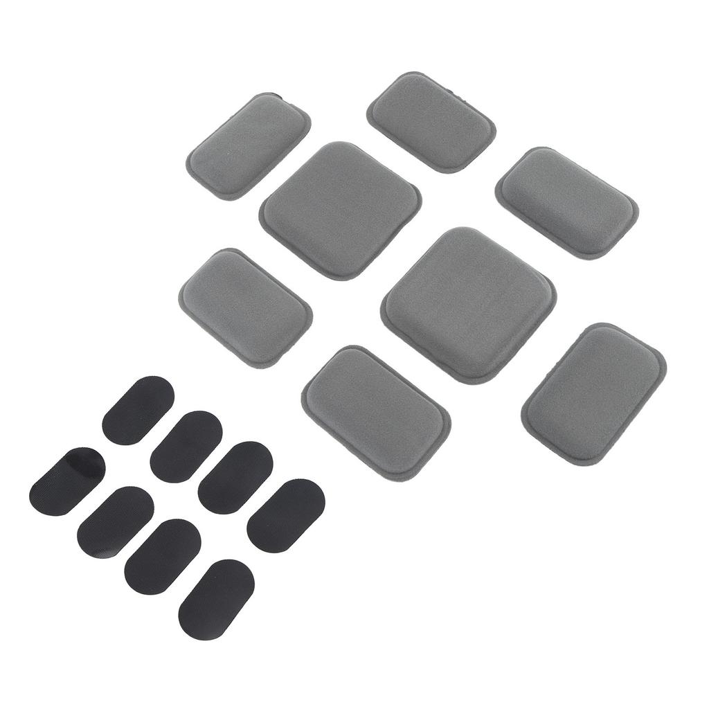 Helmet Pad 8 Parts Hook and Loop Easy To Clean Easy Assembly Comfortable Wearing Helmet Cushion for