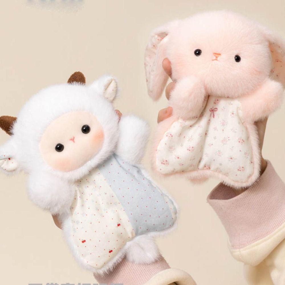 Plush Mouse Wrist Rest Elephant Soothing Bean Bag Kawaii Comfort Doll Healing Pinch Decor