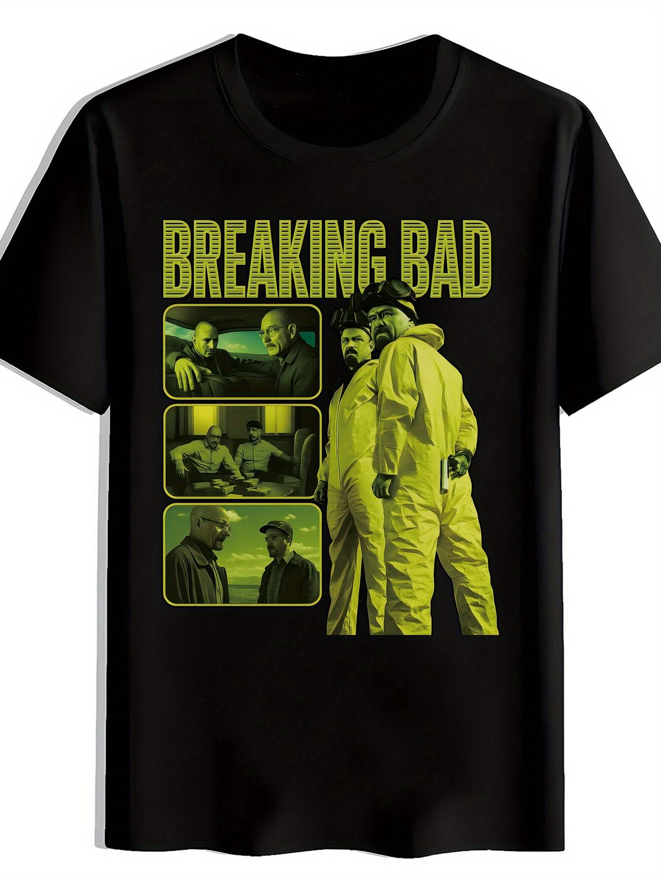 T-shirt Breaking Bad Four Character Car Scene Print XXXL