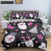 3D Print Fashion Merry Christmas Bedding Set Boys Girls Twin Queen Full Size Duvet Cover Pillowcase Bed Adult Bedroom