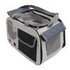 Pet Carrier Bag Brthable Foldable Oxford Cloth Steel Wire Frame Cat Travel Handbag with   Strap for Outdoor