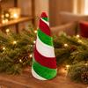 Decor Compact Soft Textured Holiday Tree Figurine for Living Room, Bedroom