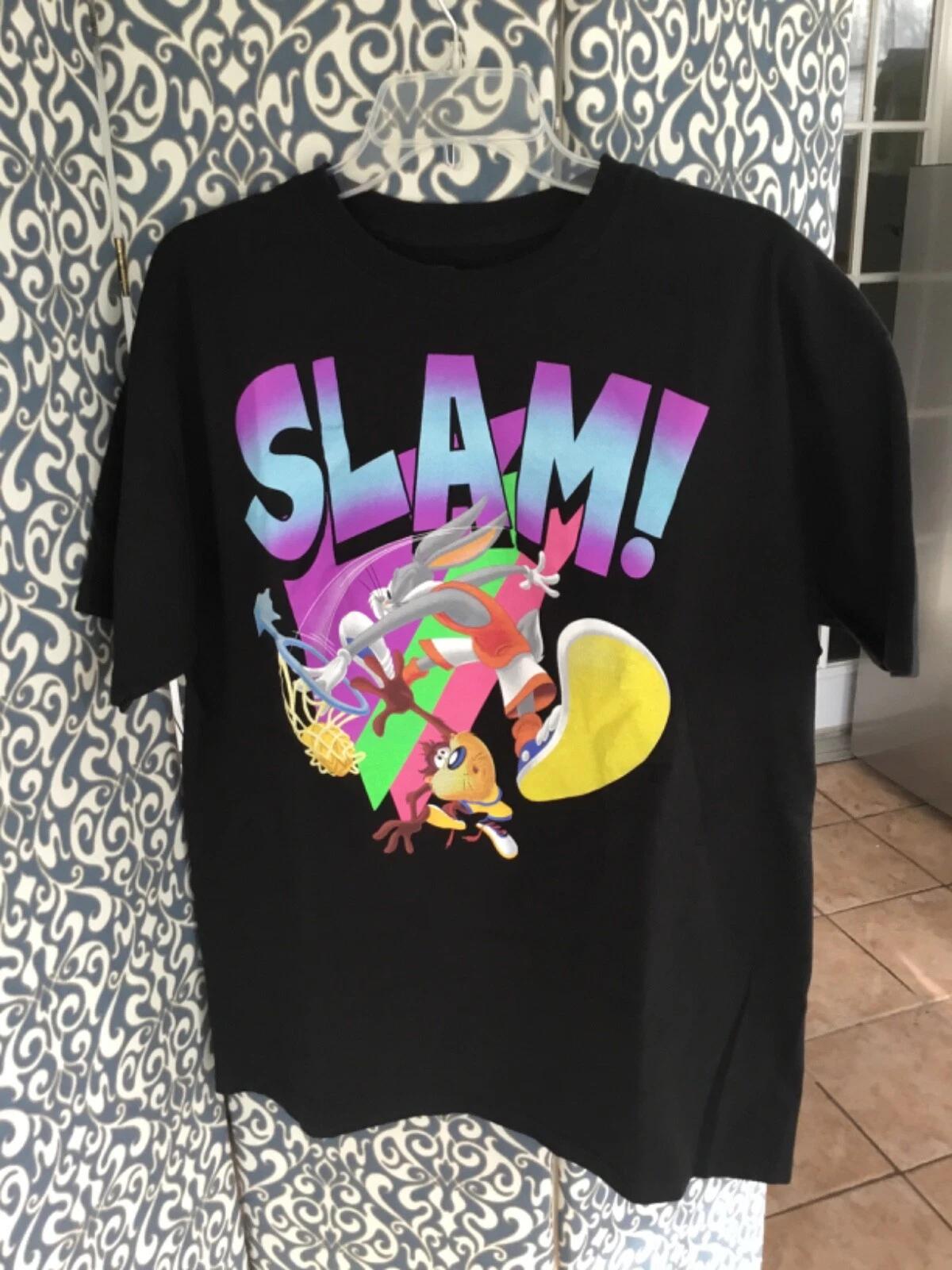 

Looney Tunes Slam men s 100% Cotton T-shirt Mens Tees Top, L black with graphics 3XL