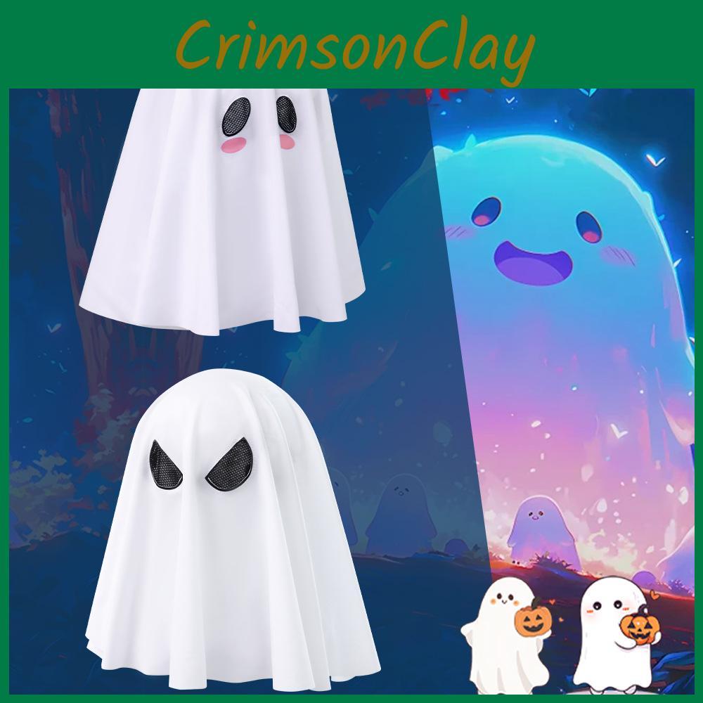 Girl Costume Ghost Double Sided Headwear Cosplay Halloween Stage Performance