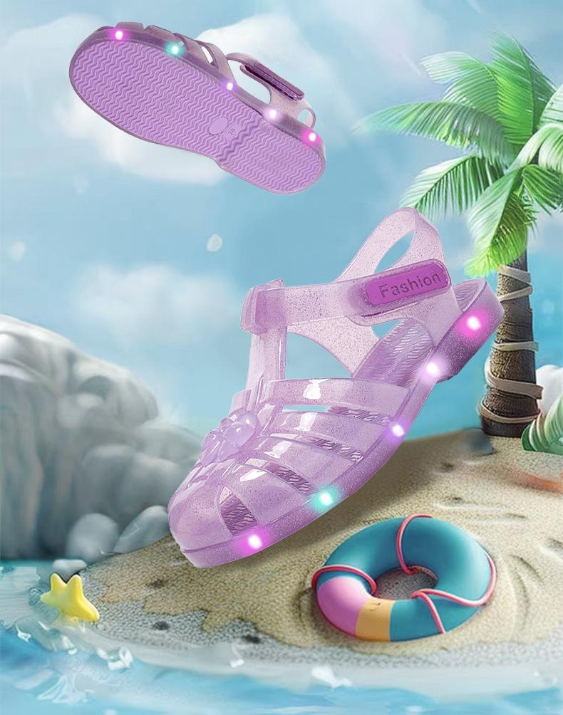 Sandali in Gel Traspiranti Luminosi per Bambini