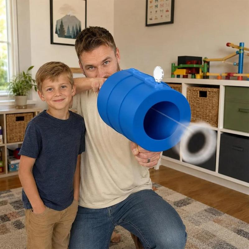 2026 Air Cannon Handheld Bullseye Technology Handheld Bullseye Air Blaster for Adults Creative Release Christmas Birthday Gift