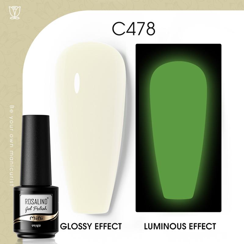 ROSALIND Gel Nail Polish Soak Off UV LED Nails Art Design Varnish Semi Permanent Gels Lacquer DIY Manicure