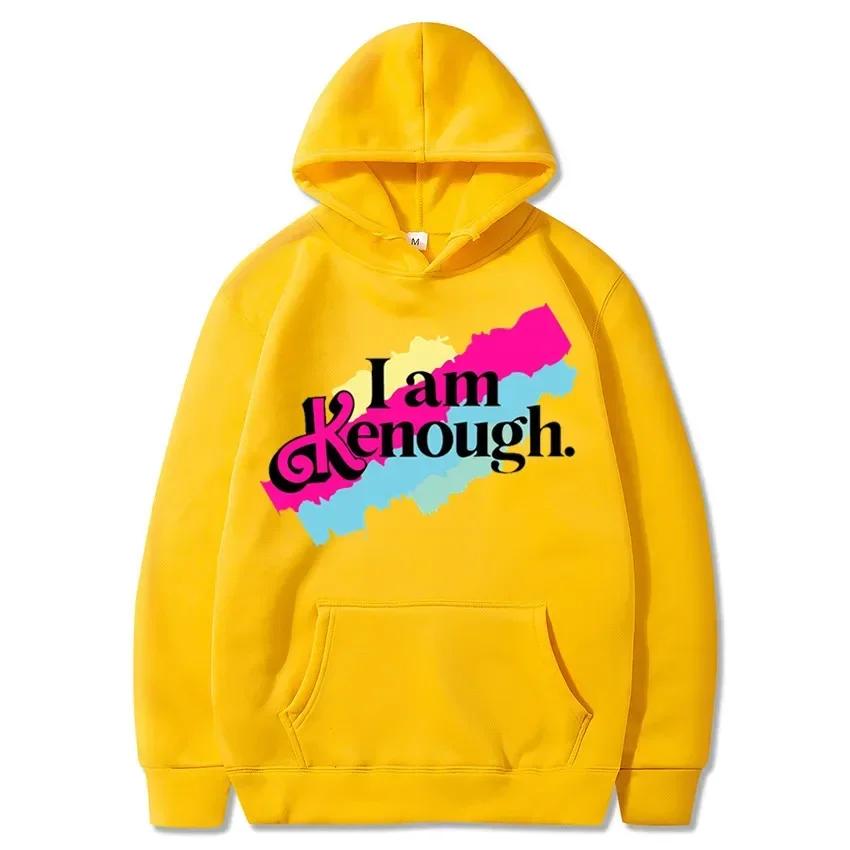 

I Am Kenough Hoodie Men Women Clothes Sweatshirt Fashion Harajuku Autumn and Winter Hoodies Unisex Streetwear Men Casual Hip Hop 3XL