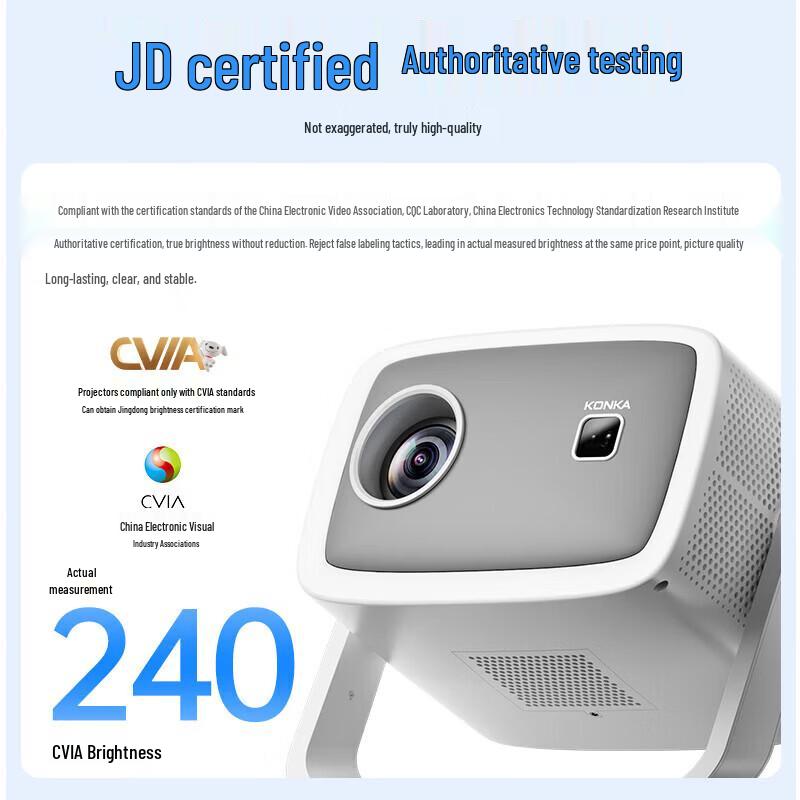 KONKA C8 Smart Portable HD Projector (CN version)