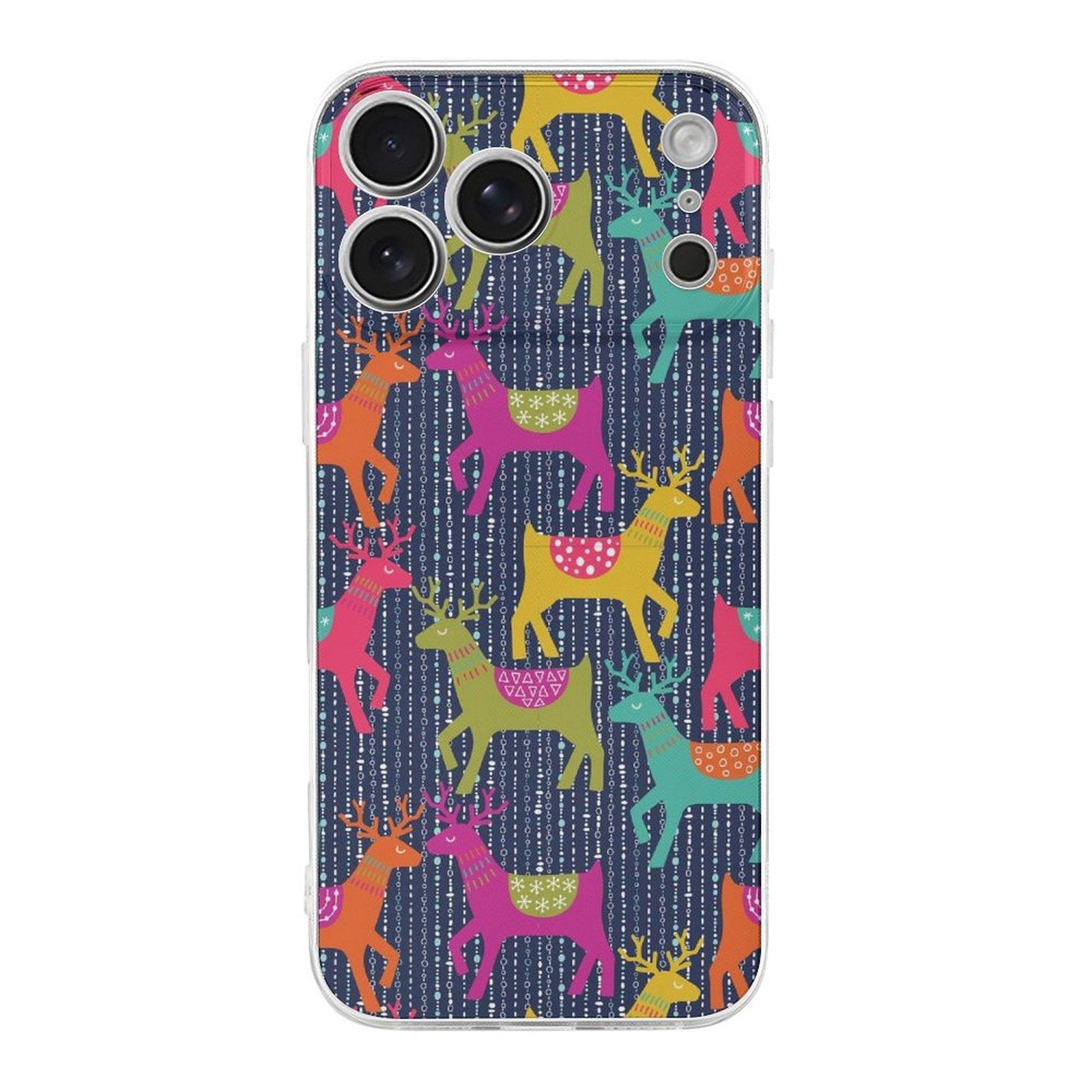 

1 Pack For Iphone 17/17Air/17Pro/17ProMax Ultra Slim TPU Cover With Shockproof Bumper Corners, Anti-Smudge Finish And Clear Profile IPHONE-17ProMax белый