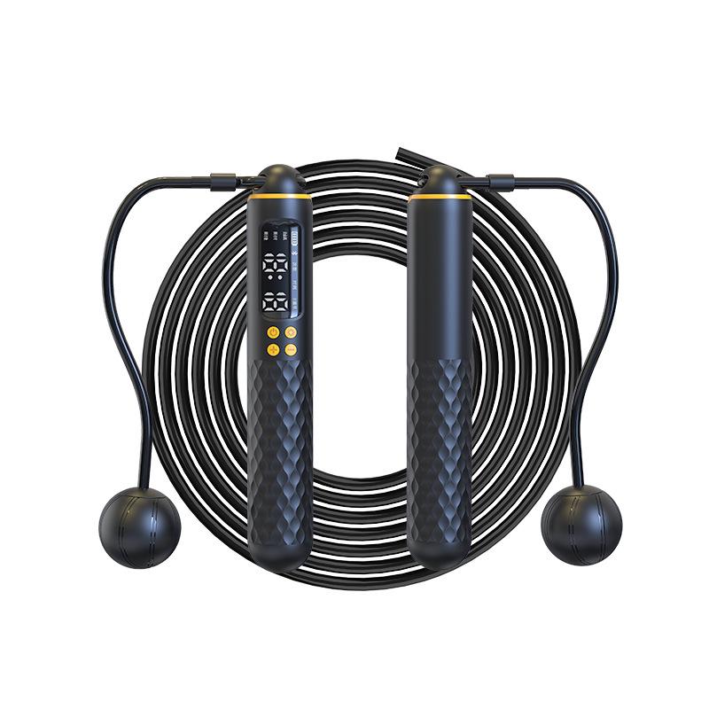 Weighted Cordless Smart Counting Jump Rope for Junior High Fitness and Exam Prep