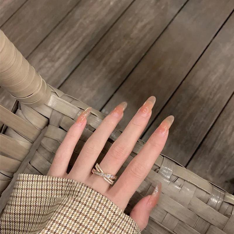 High-End Light Luxury Ring Cold Style Niche Design Simple Fashionable Ring