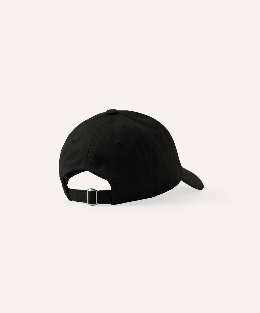 Bibeleude Embroidered Cotton Ball Cap 002 Black