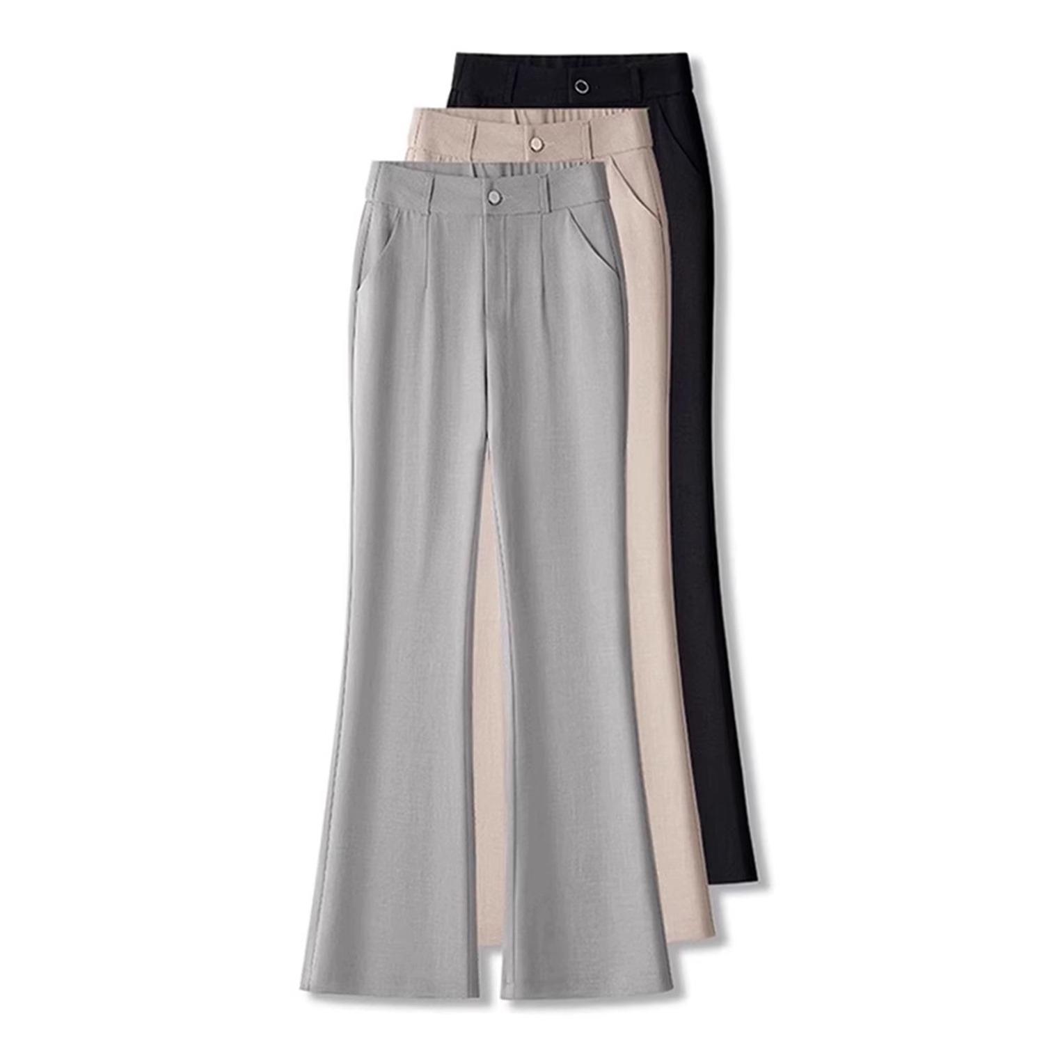 

Women s 2025 Summer Chic Micro-Flared Suit Pants - Fashionable, Versatile Style 26 [Below 95 lbs]