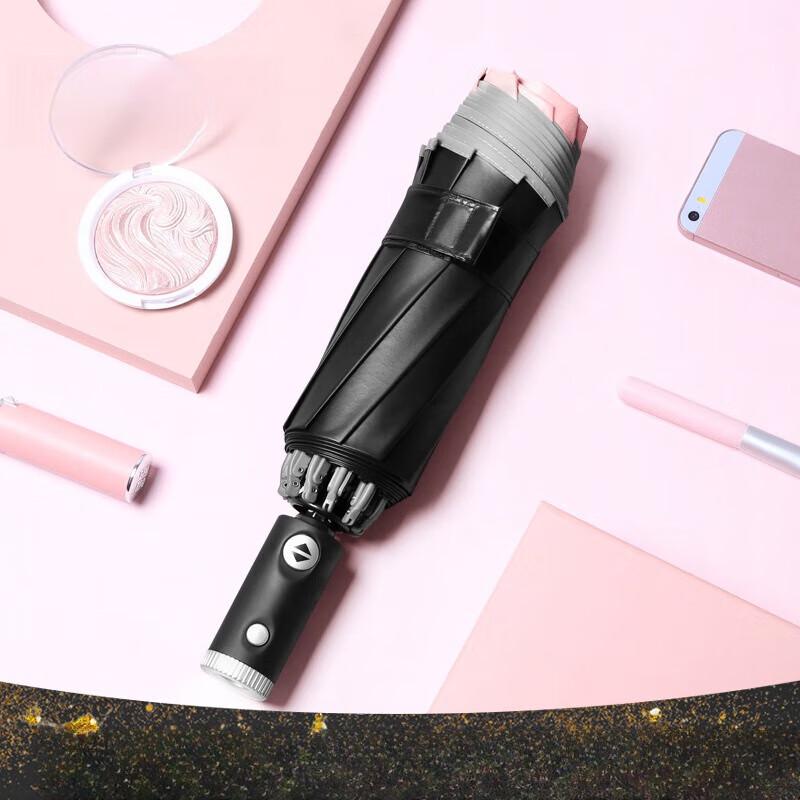 Xuqing Automatic LED Reverse Folding Sun/Rain Umbrella