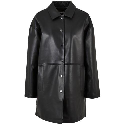 Urban Classics Womens/Ladies Faux Leather Coat