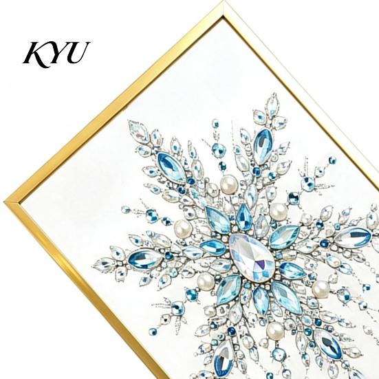 School Crafting Supplies DIY Christmas Tree Jewelry Craft Kit, Faux Crystal Bead Ornament Making Gift Components Set for Kids Adults, Creative Holiday