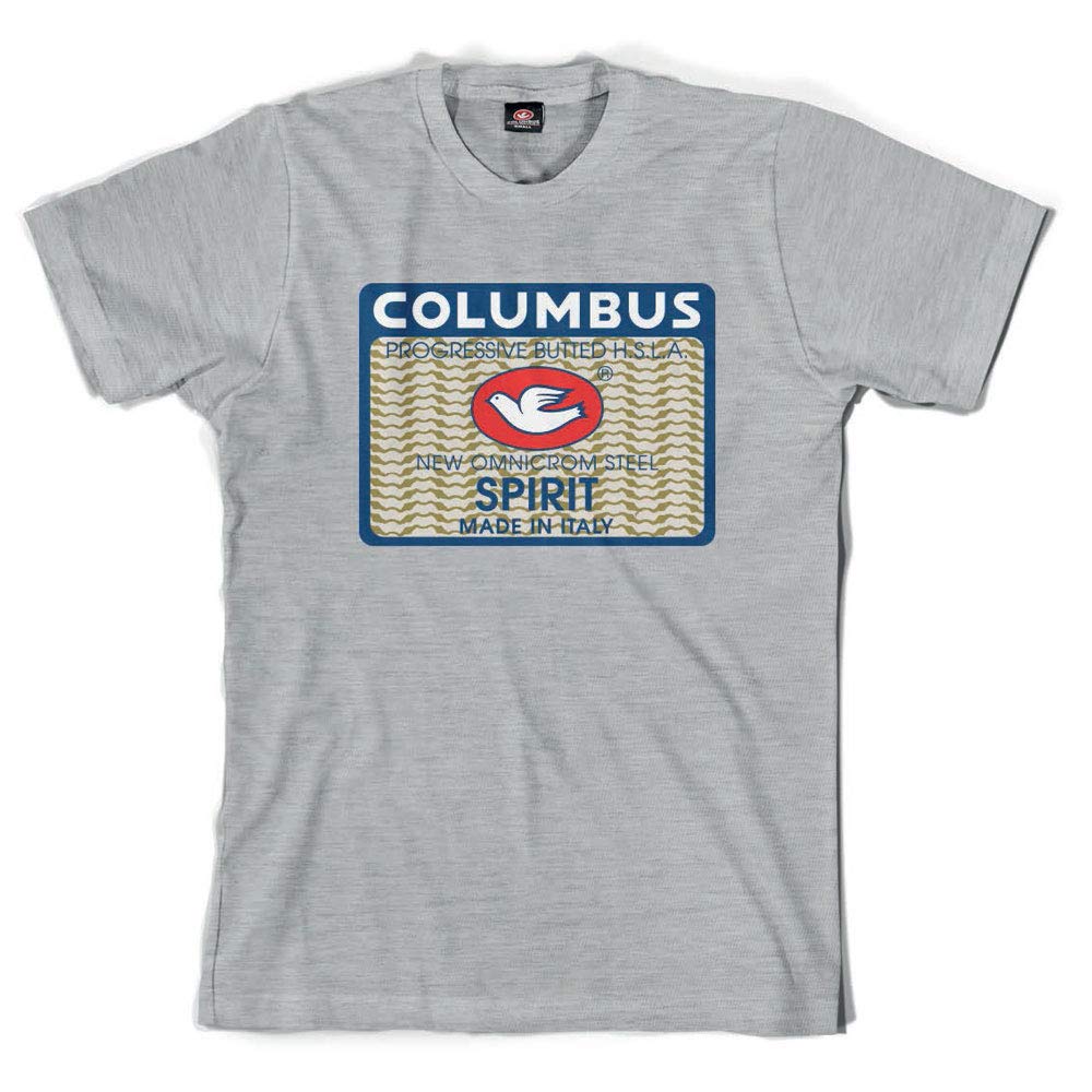 

Cinelli Columbus Spirit Steel XL T-Shirt, Gray,