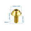 X AUTOHAUX Set of 4 M5x12mm Bottle Cage Bolts Screw Mountain Road BMX MTB
