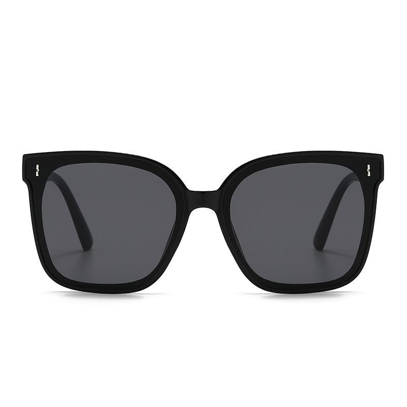 Trendy Korean G-Style Sunglasses for Men & Women, Slimming Big Face Anti-UV