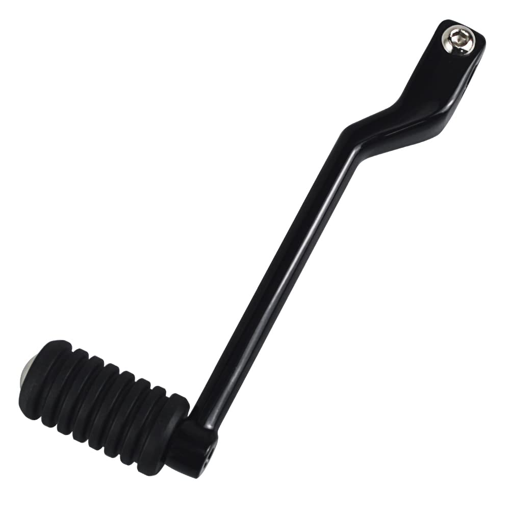 WOWTK Heel Shift Rear Shift Lever for FL Softail Touring Road Glide Electra Road King Street Glide and Trike Models Black Lever, Harley-Davidson