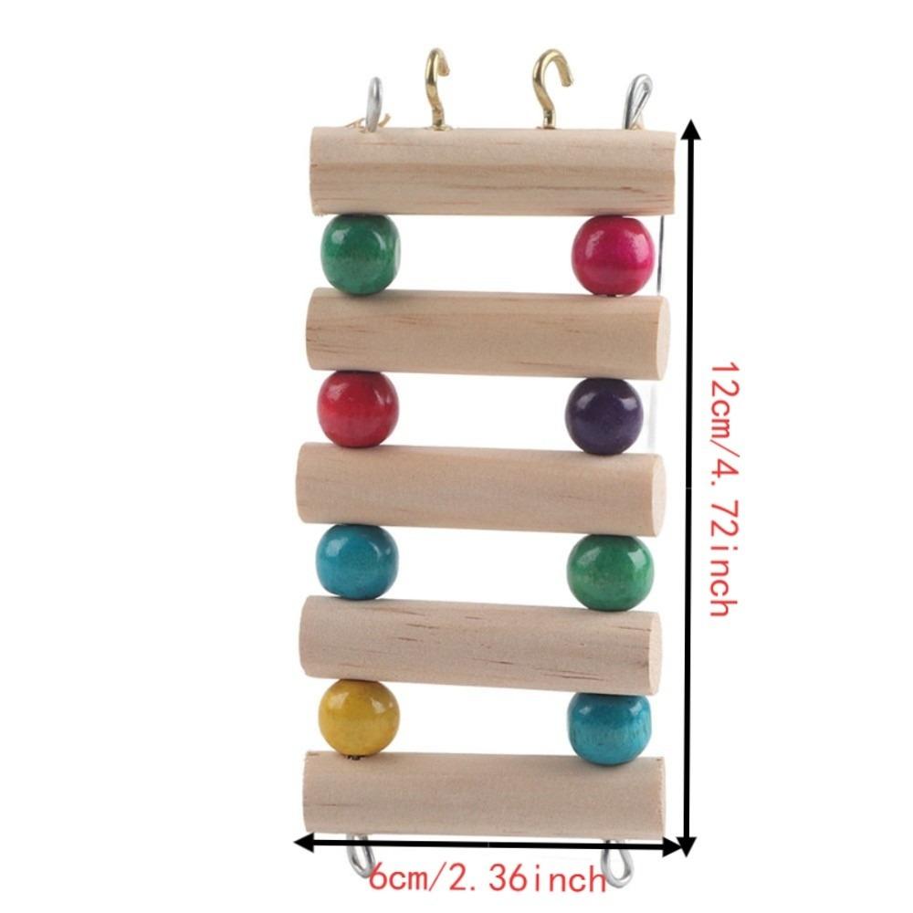 Bendable Structure Wood Climbing Swing Wooden Material Hamster Climbing Toy For Hamster