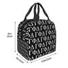 Gamma Phi Delta  Insulated Lunch Bags for Women African American Sorority  Resuable Cooler Thermal Bento Box School