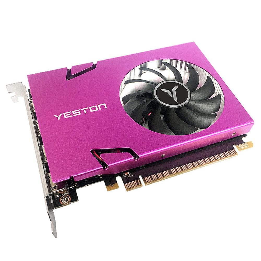 Yeston GT730-4G 4HD 4-obrazovková grafická karta 4G/128bit/DDR3 paměť Podpora rozdělené obrazovky 10bit barev