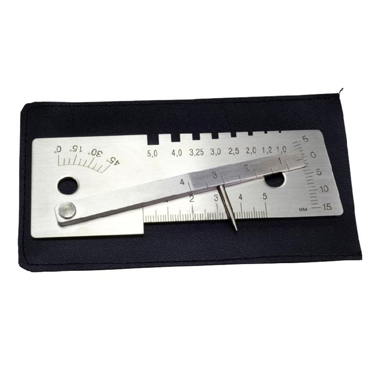 

Professional Welding Gauge Pipe Pit Gage MIG/TIG/Stick Inspection Test Welder 1