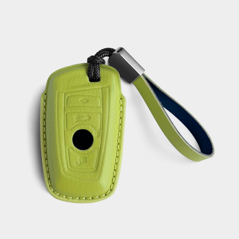 Originální kožené pouzdro na klíče pro starší modely BMW: Řada 3 GT, Řada 5, X1, X2, X3, X4, X5, X6