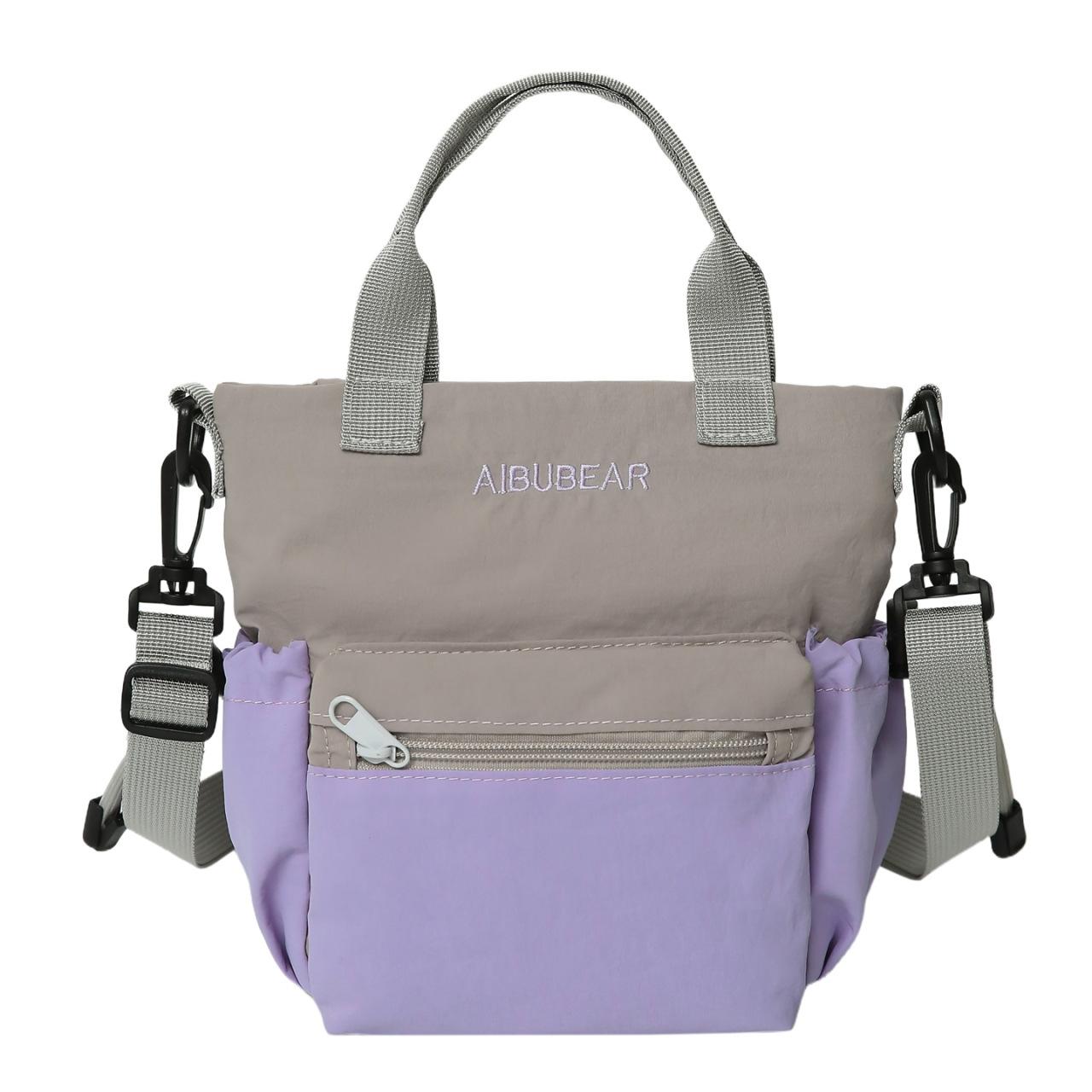 

Japanese StyleinsSmall backpack for student trips, lightweight outdoor sports crossbody bag, can hold a mobile phe, travel bac фіолетовий