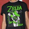 Legend of Zelda Shirt, Link Tee, Hylian Shield Tshirt, Triforce Gamer Shirt, Gaming Gifts