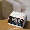 LED Voice-Controlled Alarm Clock Radio with FM, Temperature, and Humidity Display.