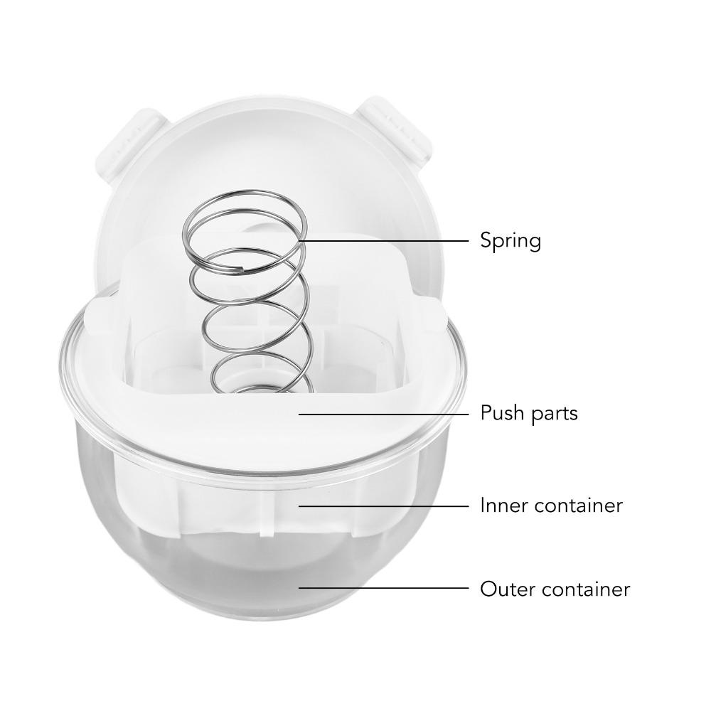 Detachable Greek Yogurt Strainer PP PS Stainless Steel Nylon Yogurt Whey Separator Home Kitchen