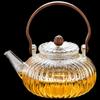 Shangqi Glass Teapot with Wooden Overhead Handle