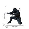 Exquisite Funny Ninja Ornaments Decorations Creative 3D Printing Warrior Ornaments Multi-functional Desktop Accessory Office