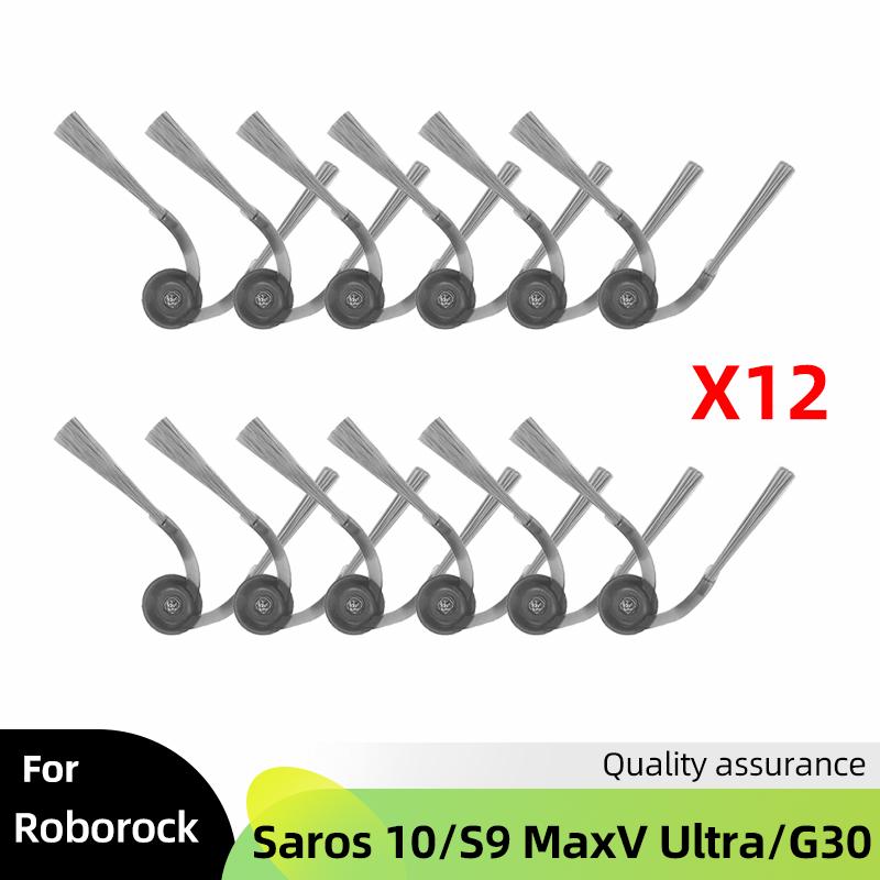 Fit For ( Roborock Saros 10 / S9 MaxV Ultra / G30 ) Vacuum Parts Main Roller Side Brush HEPA Filter Mop Cloth Dust Bag