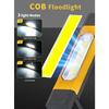 Work Light, 2800LM LED Work Light, Rechargeable Underhood Work Light, Magnetic Worklight, 3 Modes Bright Mechanic Light with Magnetic Base, Hook for