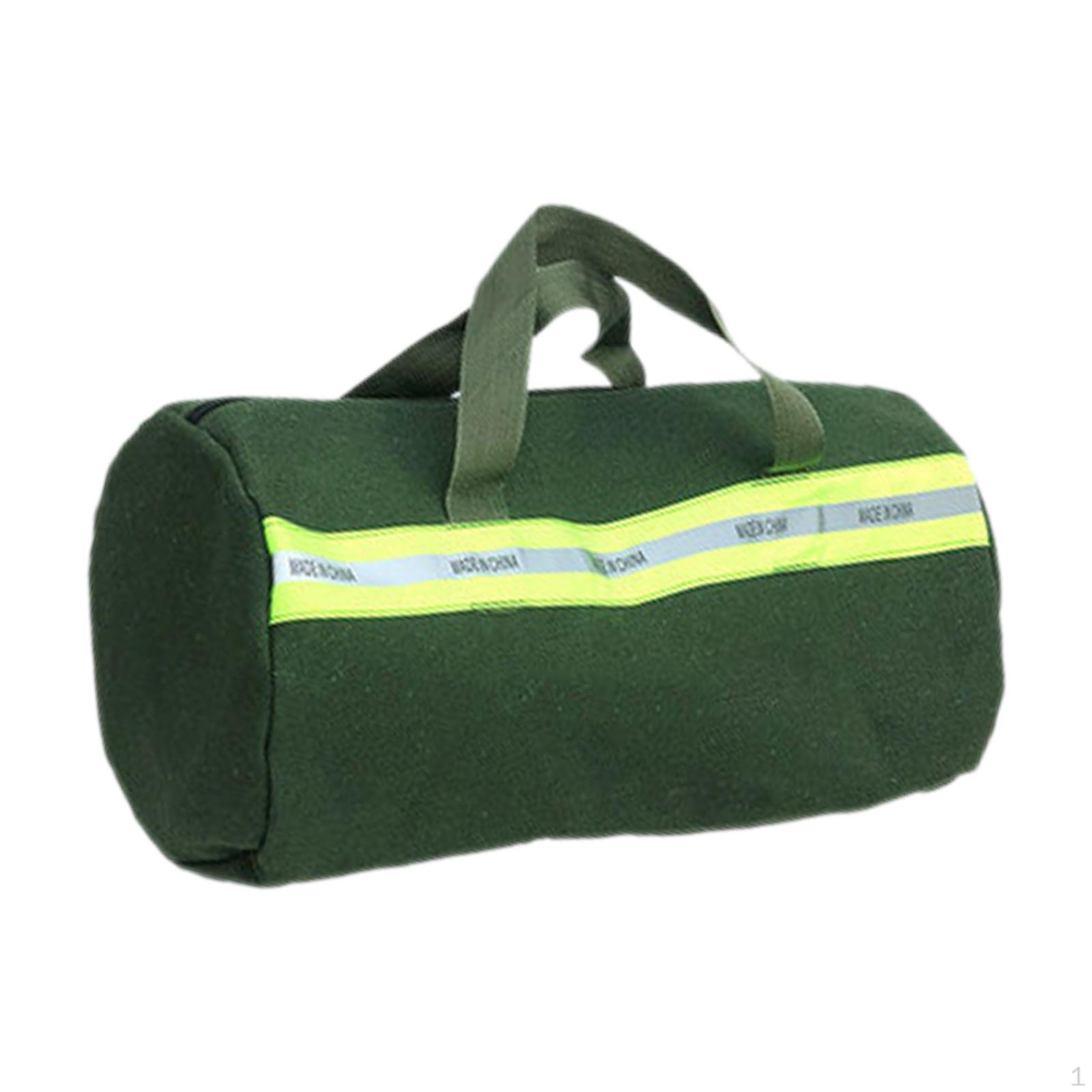 

Холщовая сумка для хранения инструментов со светоотражающей полосой, портативная сумка, многофункциональная, водонепроницаемая, широкая 50x25cm