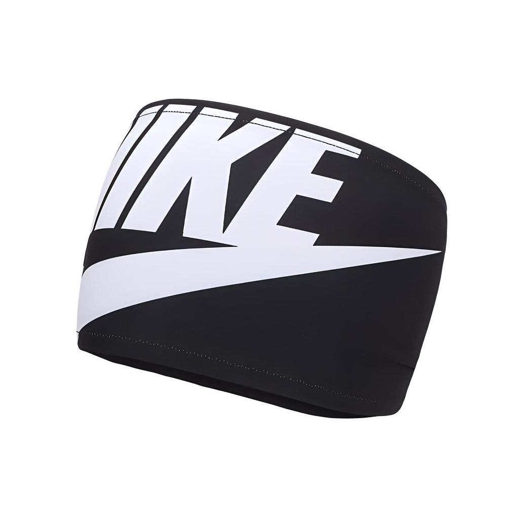 Nike Letter Print Headband Unisex Accessories Black DR5177-010