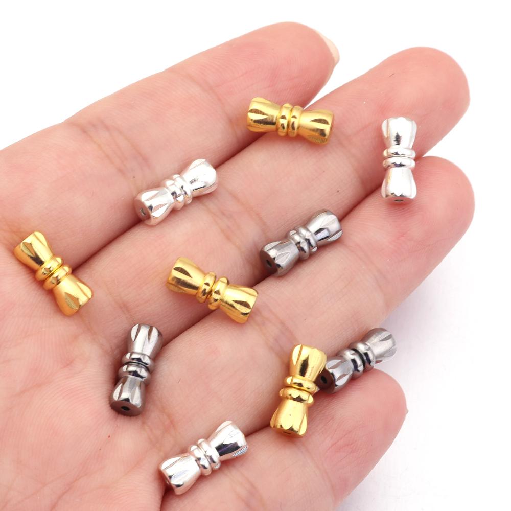 20pcs Copper End Clasps Metal Peanut Fasteners Buckle Spiral Clasps Connectors For DIY Jewelry Making Bracelet Necklace Supplies