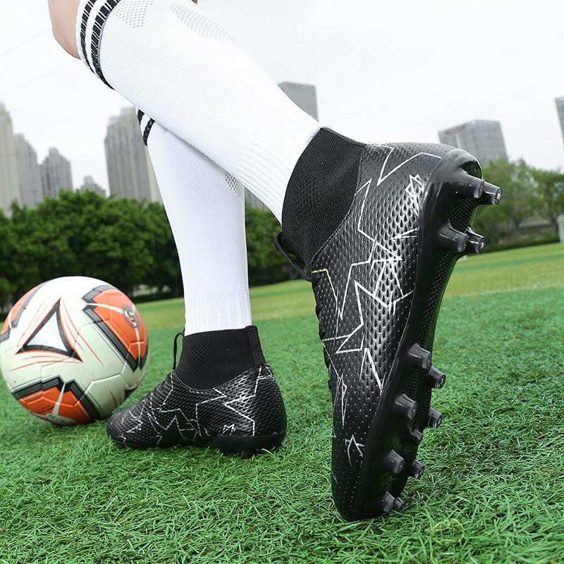 A pair of football shoes for students and adults TF broken nails training shoes AG long nails football men's models