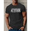 I DON T NEED YOUR ATTITUDE Men'S Short Sleeve T-shirt Summer T-shirt Top