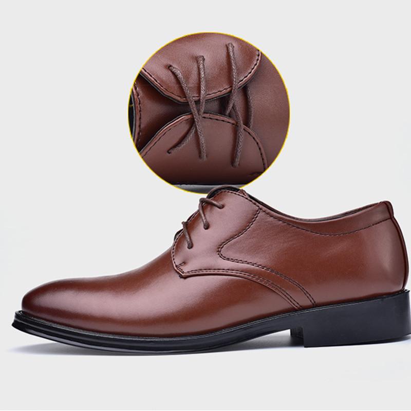 Fashion Luxury Men's Shoes PU Leather Dress Breathable Fashion Business Wedding Formal Shoes Men Designer oxfords shoes big size 48 49