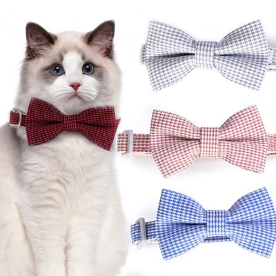 Evcil Hayvan Tasması Ayarlanabilir Dayanıklı Kedi Tasmaları Sevimli Fiyonk Yavru Kedi Kolye Yumuşak Çan Yavru Köpek Tasması Evcil Hayvan Ürünü Köpek Malzemeleri Kedi Aksesuarları