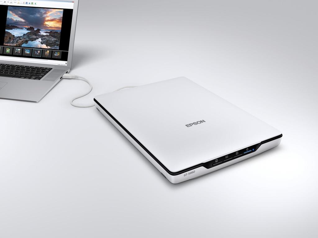 Epson Document Flatbed Scanner GT-S660 A4 Color 4800dpi