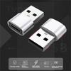 2Pcs USB Vers Type C OTG Adaptateur USB USB-C Mâle Vers Micro USB Type-c Femelle Convertisseur Pour Macbook Huawei Samsung Xiaom