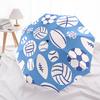 1pc Sports Balls Automatic Open/close Umbrella, 8-Rib Sturdy Structure, Portable Travel Umbrella, Parties, Everyday Use, 15