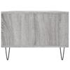 Coffee Table Gray Sonoma 90 x 50 x 36.5 cm Particleboard